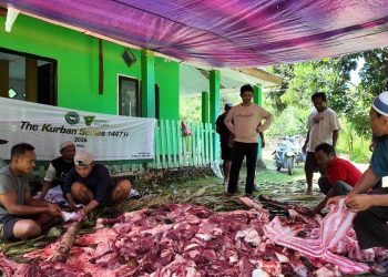 Senyum Bahagia Penerima Manfaat Hewan Kurban