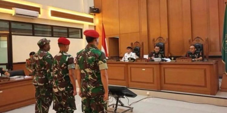 Tuntutan Hukuman Berbeda untuk Tiga Prajurit TNI dalam Kasus Pembunuhan Kacab Bank