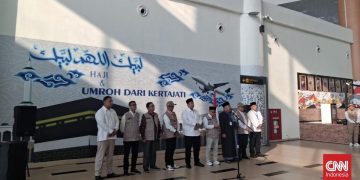 Wakil Ketua DPR Lepas 438 Jamaah Haji dari Kabupaten Bandung di Kertajati