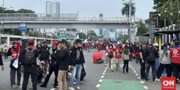Demo Buruh di Depan DPR, Warga Dihimbau Gunakan Rute Alternatif