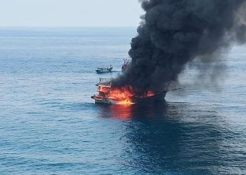 Kecelakaan Kapal di Teluk Sulteng Mengakibatkan 3 ABK Terluka