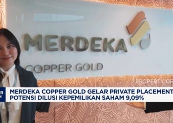 Persiapan Penempatan Pribadi Besar Merdeka Copper Gold
