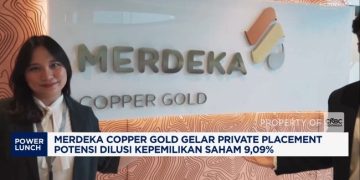 Persiapan Penempatan Pribadi Besar Merdeka Copper Gold