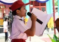 Surat Cinta Siswi SD Nias Utara untuk Prabowo