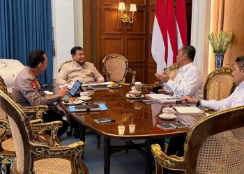 Prabowo dan Kapolri Bertemu di Istana, Inilah Pembahasan Mereka