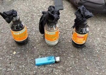 Pembawa Bom Molotov Dalam Demo Mahasiswa Menjadi Tersangka
