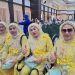 Busana Mewah Jemaah Haji dari Gowa
