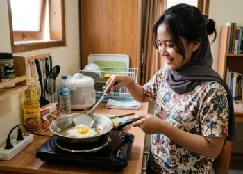 Mengalihkan dari Kompor Gas ke Listrik Dapat Reduksi Gejala Asma