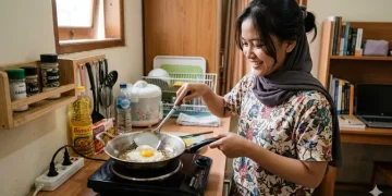 Mengalihkan dari Kompor Gas ke Listrik Dapat Reduksi Gejala Asma