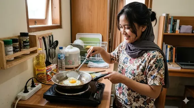 Mengalihkan dari Kompor Gas ke Listrik Dapat Reduksi Gejala Asma