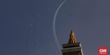 Kegiatan Apel Kebangsaan Jaga Jakarta Di Monas Hari Ini