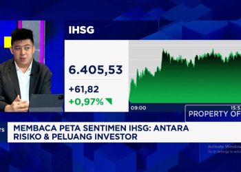 Sentimen Ini Bikin IHSG Penutupan Akhir Pekan Melesat Tembus 6400
