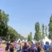Peserta Lari Terganggu Abu Vulkanik Debu Masuk Sepatu dan Kaca Mata