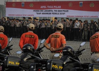 Aparat Gabungan Dikerahkan Kawal Aksi 29 September di Jakarta dengan 17.628 Personel