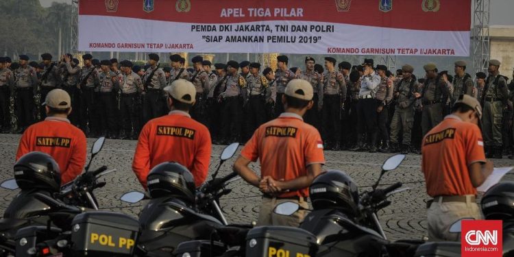 Aparat Gabungan Dikerahkan Kawal Aksi 29 September di Jakarta dengan 17.628 Personel