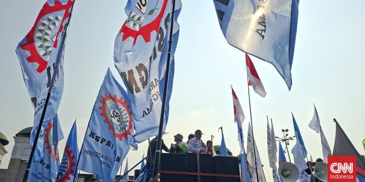 Buruh Siapkan Aksi Demo Jelang Pengesahan RUU Ketenagakerjaan