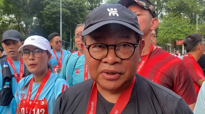 Pramono Coba Lari 10K Festival Lari Jakarta Jujur Mengalami Kesulitan