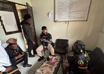 Penangkapan Pelaku Pembakaran Camp oleh Satgas Damai Cartenz
