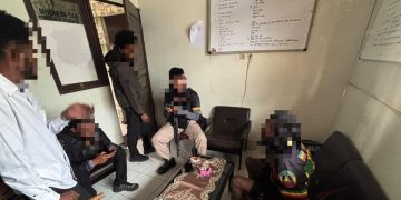 Penangkapan Pelaku Pembakaran Camp oleh Satgas Damai Cartenz