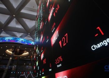 IHSG Turun 1,29% ke Level 5.032