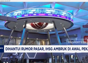 Video Dihantui Rumor Pasar IHSG Jatuh di Awal Pekan