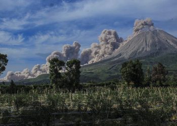 Status Gunung Sinabung Berubah dari Siaga Menjadi Waspada