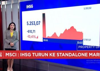 MSCI Bikin Cemas, IHSG Turun 11 Persen dan Rupiah Tembus 18000 per USD