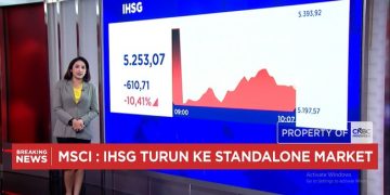 MSCI Bikin Cemas, IHSG Turun 11 Persen dan Rupiah Tembus 18000 per USD