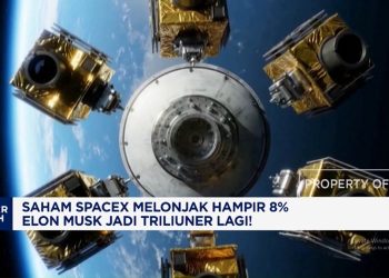 Saham SpaceX Naik Hampir 8 Persen Elon Musk Kembali Jadi Triliuner