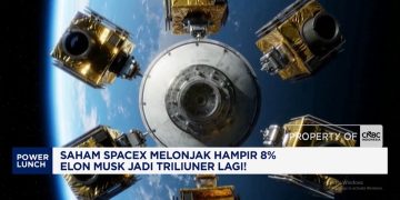 Saham SpaceX Naik Hampir 8 Persen Elon Musk Kembali Jadi Triliuner